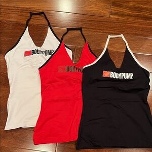 Women's Halter Tops - Red, Black, and White